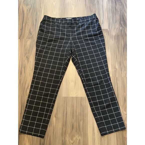 Vince Camuto Women's Wear To Work Cropped Pants Black Size 4